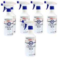 國衛 尤加利油精噴霧 500ml, 100%極濃縮, 居家保健 環境清潔, 6瓶
