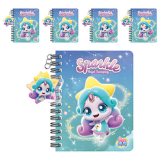 Studio8 Catch! Teenieping 第五季 飾品筆記本, 5個, 巧龍萍