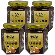 徐泰山 秘方沙茶醬，源自1976的好味道, 270g, 4罐