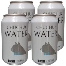 CHUCHU啾啾 貓水 腎臟+口腔, 330ml, 4罐