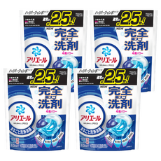 ARIEL 日本原裝進口 4D抗菌洗衣球 經典抗菌 藍色, 28顆, 4袋