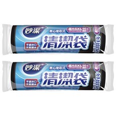 妙潔 捲筒清潔袋 SXL, 90L, 2捲