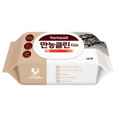 Tamsaa 萬用清潔濕紙巾 120抽 MB熔噴布 含乙醇 99.9%抗菌, 1套