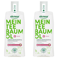 alkmene 歐珂蔓 我的茶樹精油抗菌漱口水，不含酒精、三氯沙、有害防腐劑, 500ml, 2瓶