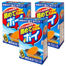 獅子化學 廢油處理凝固劑 10包入 天然植物成分, 180g, 3盒