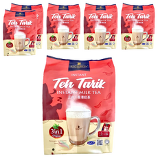 富家仔牌 南洋拉茶風味香滑奶茶三合一 經典原味 600g (15包), 40g, 6袋