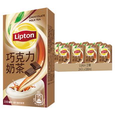 Lipton 立頓 巧克力奶茶, 330ml, 24入