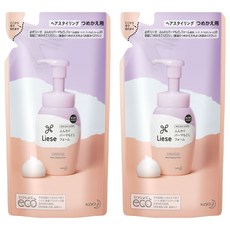 Liese 莉婕 蓬柔捲潤活泡沫 補充包, 180ml, 2包