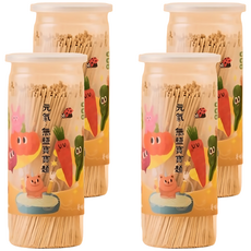 麥個麵子 元氣無鹽寶寶麵 蕎麥, 250g, 4瓶