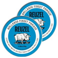 REUZEL 藍豬超強水性髮油, 2個, 95g