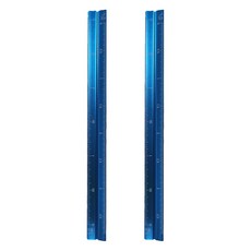 Gee Jump 巨匠文具 寬桿三角比例尺, 藍色, 2支