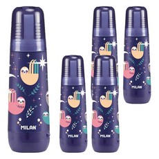 MILAN 360o 零死角修正帶 樹懶抱抱, 海軍藍, 5個