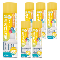 CLH 廚房超強力除油污泡沫清潔劑, 6個, 450ml