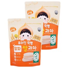 Pure Eat 幼兒米餅 天然穀物及蔬果 高溫高壓製作 無人工添加物、色素、香料, 洋蔥, 30g, 2包