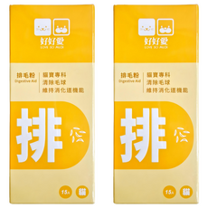 LOVE SO MUCH 好好愛 排毛粉 貓咪專用, 維持消化道機能, 15包, 2盒