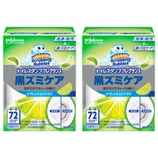 SC Johnson 莊臣 Scrubbing Bubbles 抗黴菌馬桶清潔凝膠 清新柑橘香, 38g, 2盒