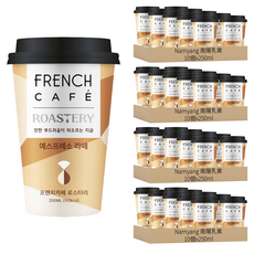 FRENCH CAFE Roastery 濃縮咖啡拿鐵, 250ml, 40個