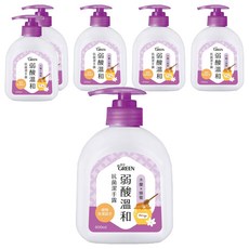 GREEN 綠的 弱酸溫和抗菌潔手露-木蘭&蜂蜜, 400ml, 6瓶
