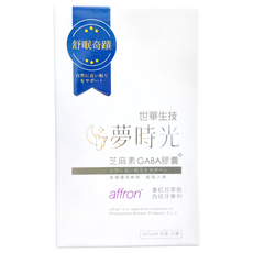 世華生技 夢時光芝麻素GABA膠囊, 1瓶, 30顆