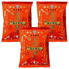 稻味 多米脆片, 50g, 3包, 義式茄汁