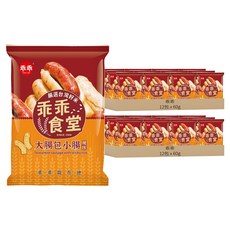 乖乖 乖乖食堂米果 大腸包小腸風味, 24包, 60g - 台灣夜市小吃風味