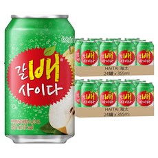 HAITAI 海太 梨子汽水，355mL, 48罐