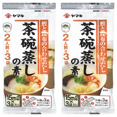 Yamaki 雅媽吉 茶碗蒸高湯 3入 鰹魚和昆布風味, 45ml, 2袋
