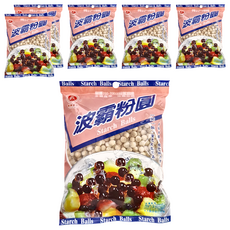 義峰食品 波霸粉圓 - 台灣製造, 250g, 6包, 1包