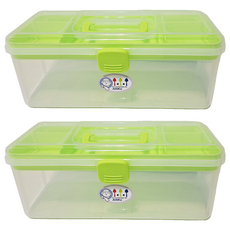 JUSKU 佳斯捷 夢想家收納盒, 顏色隨機, 2個