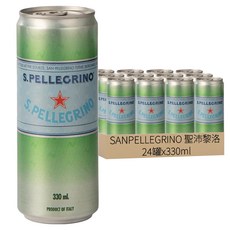 SANPELLEGRINO 聖沛黎洛 天然氣泡礦泉水 330ml, 24罐