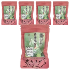 夢大王 荷葉檸檬茶包，6g x 10包/組，台灣製造, 5袋