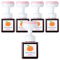 TaBLiER 花朵造型泡泡洗手慕斯 Pink Citrus 含天然精油, 250ml, 5瓶