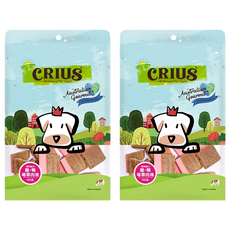 CRIUS 克瑞斯 澳洲點心, 雞肉+鴨肉莓果肉塊, 100g, 2包