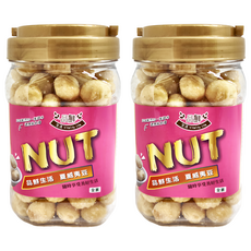 品鮮生活 特大顆楓糖夏威夷豆, 450g, 2罐