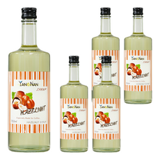 YANGNAN 仰南 榛果風味糖漿 750ml 咖啡特調、飲品調味最佳選擇, 5瓶