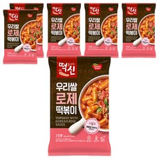 Dongwon 東遠 粉紅醬辣炒年糕 (360g/包) 韓國道地風味 Q彈有嚼勁 方便即食, 6包