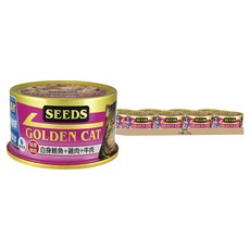 惜時 GOLDEN CAT 健康機能特級金貓餐罐, 白身鮪魚 + 雞肉 + 牛肉, 80g, 24罐