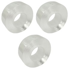 SUCCESS 成功 奈米雙面透明不留痕膠帶30mm x 2Y 高黏性不留痕跡 居家辦公皆適用, 3入