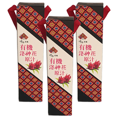 台東地區農會 有機洛神花原汁, 800g, 3瓶
