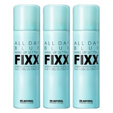 so natural 台灣公司貨 FIXX 沁涼保濕定妝噴霧 霧面柔焦, 3個, 75ml