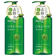 syoss 絲蘊 去屑控油洗髮露 抹茶 深層清潔頭皮 長效控油 舒緩止癢, 2瓶, 420ml