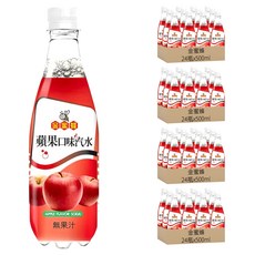 金蜜蜂 蘋果口味汽水, 500ml, 96瓶