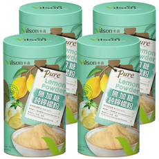 Vilson 米森 無加糖純檸檬粉, 100g, 1入, 4罐