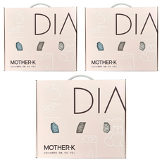 MOTHER-K DIA 純粹潔淨禮盒 蔬果奶瓶清潔液500ml x 2瓶 + 衣物去漬噴霧500ml, 1.5L, 3盒