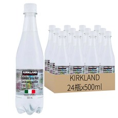 Kirkland 科克蘭 義大利氣泡水, 500ml, 24瓶
