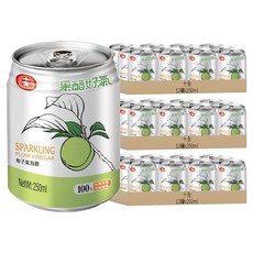 十全 果醋好氣 果醋氣泡飲，梅子口味，250ml, 36罐