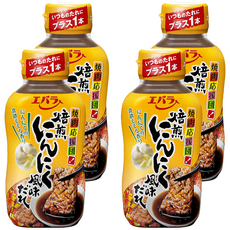 Ebara 焙煎大蒜風味燒肉醬230g*4罐，日式燒肉醬，蒜香濃郁，多用途調味醬, 230g
