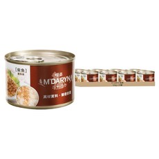 M'DARYN 喵樂 鮪魚燒 貓罐頭 160g 雙倍容量 真材實料 適合大食量貓及多貓家庭, 柴魚 + 鮪魚, 24罐