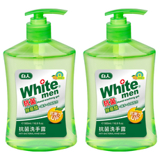 白人 抗菌洗手露 500ml｜溫和不刺激 清潔護膚 家庭號, 2件