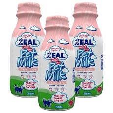 ZEAL 真致 紐西蘭 貓用保健鮮乳 CM-01, 3個, 255ml, 紐西蘭放牧草飼牛的新鮮乳製成